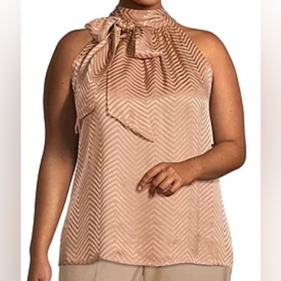 Worthington Tops - Worthington Mock Neck Blouse